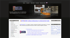 Desktop Screenshot of masterdesign.it